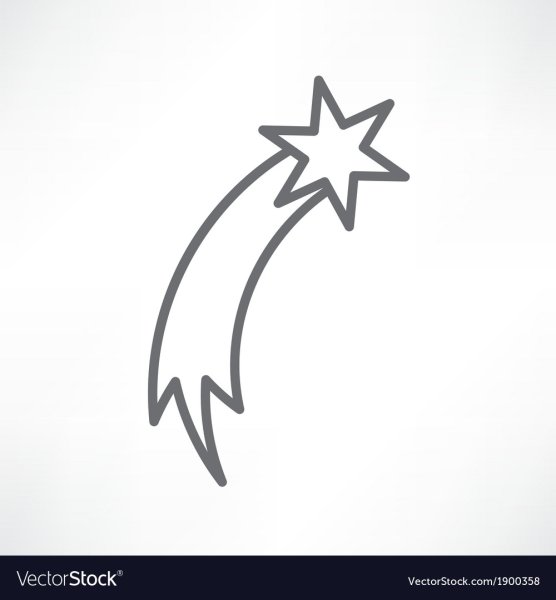 Кометы и звезды для вырезания