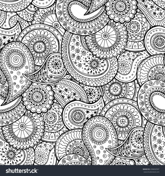 Раскраски антистресс узоры