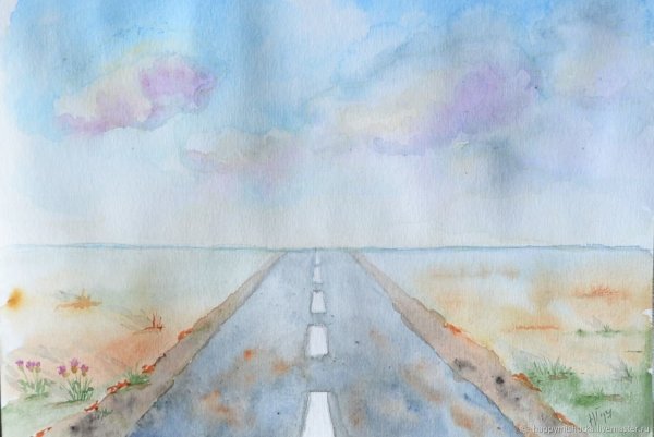 Изображение пространства в пейзаже