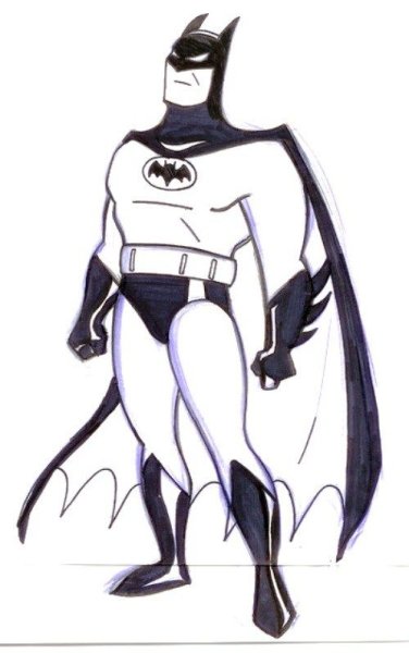 Детские рисунки Бэтмен