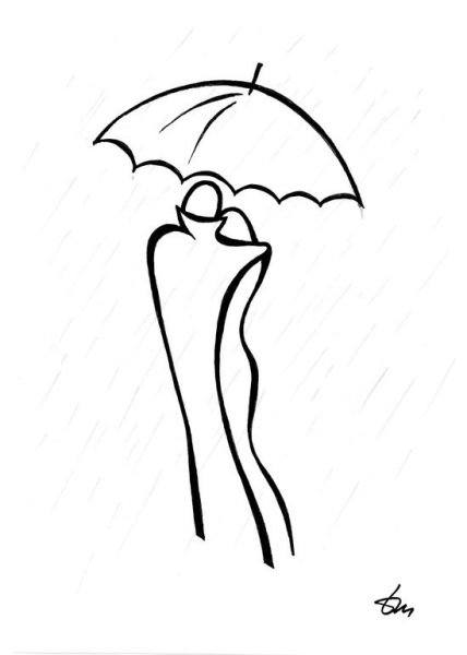 Силуэтные Наброски