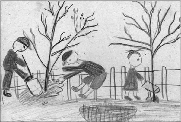 Бытовой Жанр раскраска