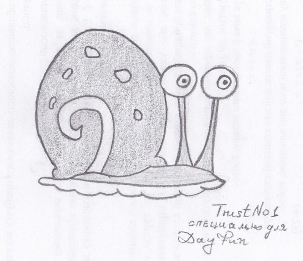 Зарисовки улитки