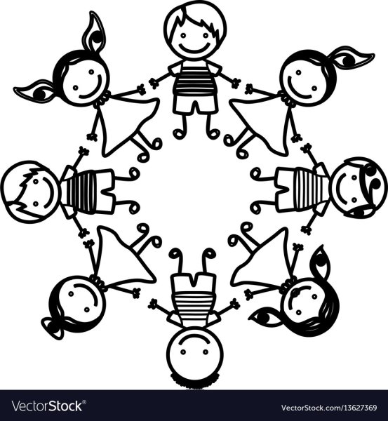 Хоровод рисунок