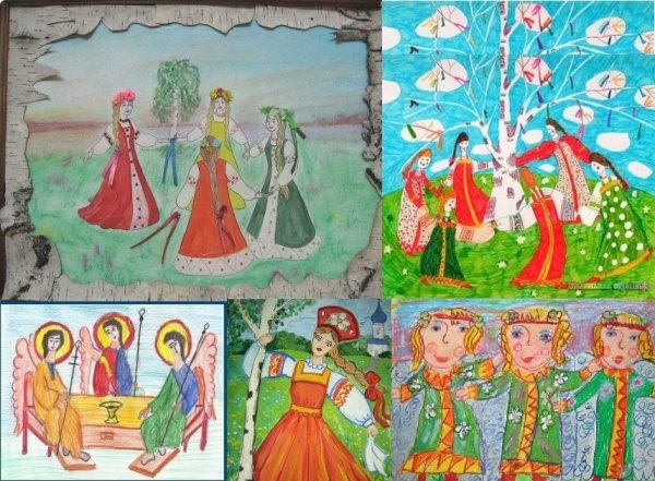 Хоровод рисунок