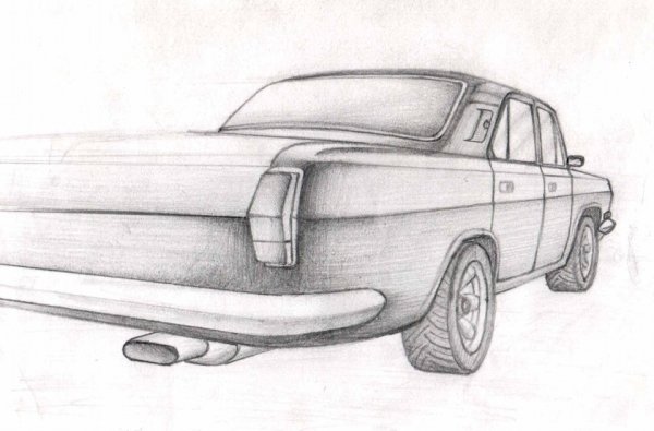 Раскраска ГАЗ 2410