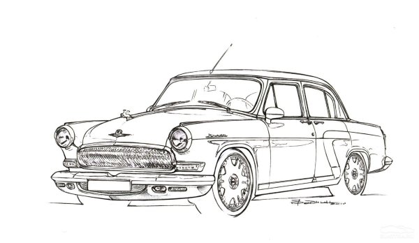 ГАЗ-31105 «Волга» разукраска