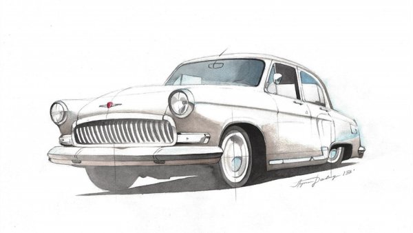 Волга ГАЗ 21 арт