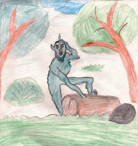 Рисунок Шурале Габдулла Тукай легкий