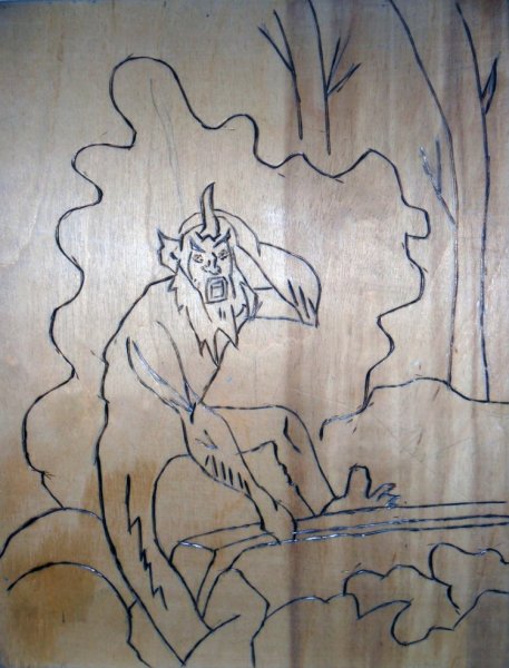 Рисунок Шурале Габдулла Тукай