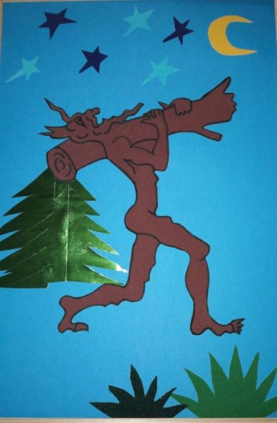 Раскраска Шурале Габдуллы Тукая