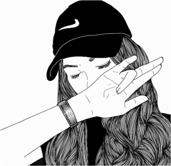 Рисунки для срисовки девушки крутые