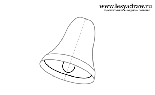 Колокол карандашом