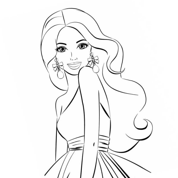 Куклы Барби черно белые