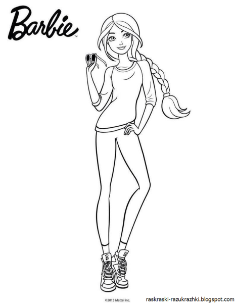 Раскраски для девочек девочки в полный рост