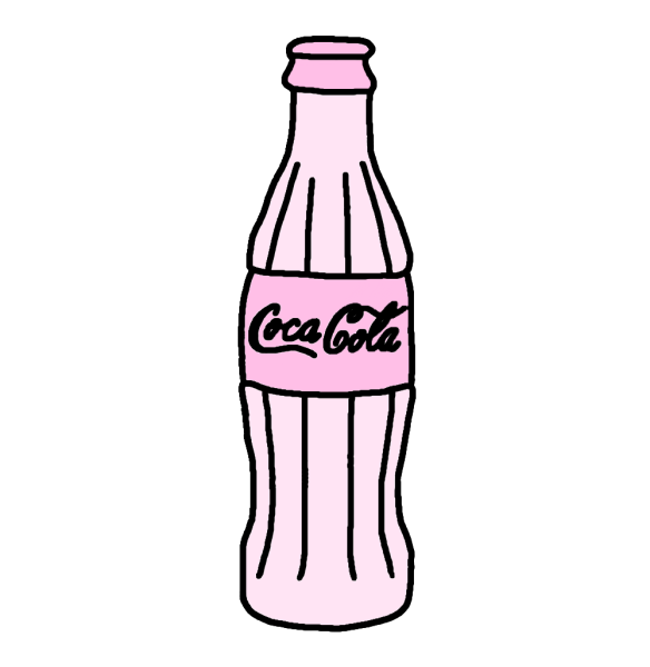 Розовый Фламинго акварель