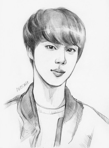 Скетчи Джина БТС