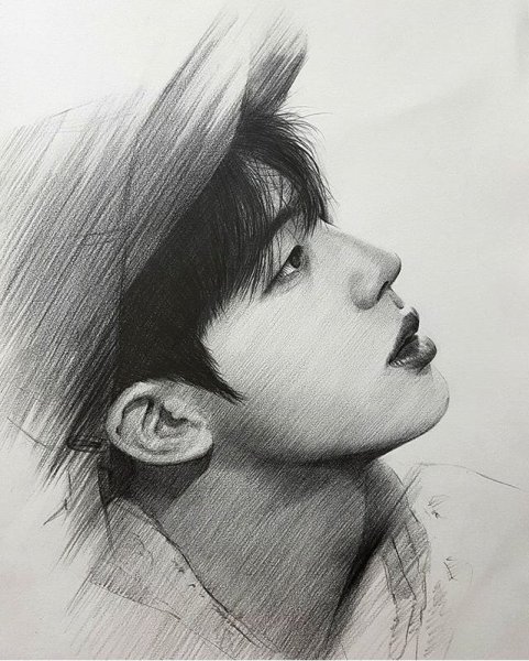 Скетч Ким Сокджин