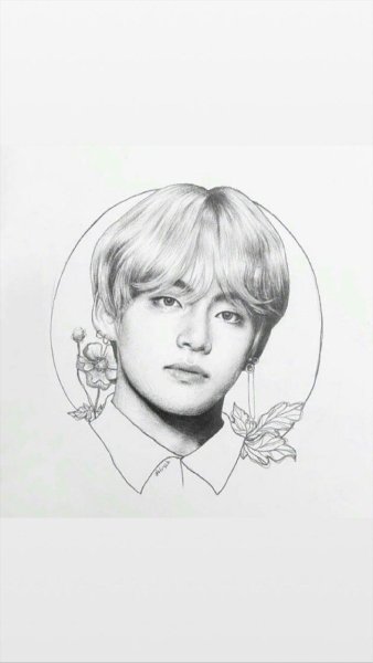 Джин БТС портрет