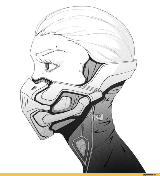 Киберпанк скетч