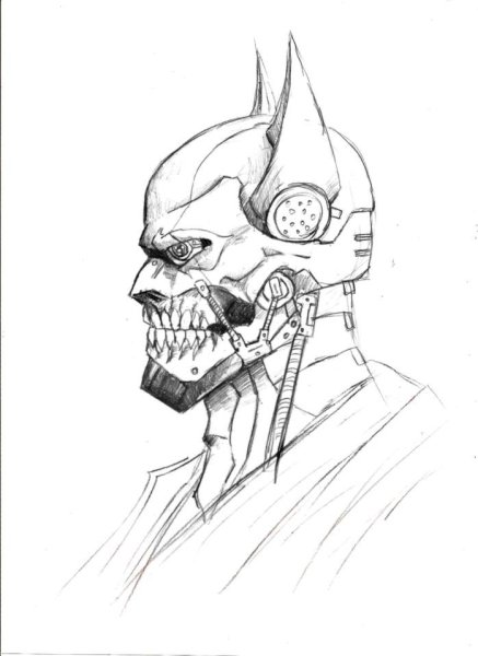 Киберпанк карандашом