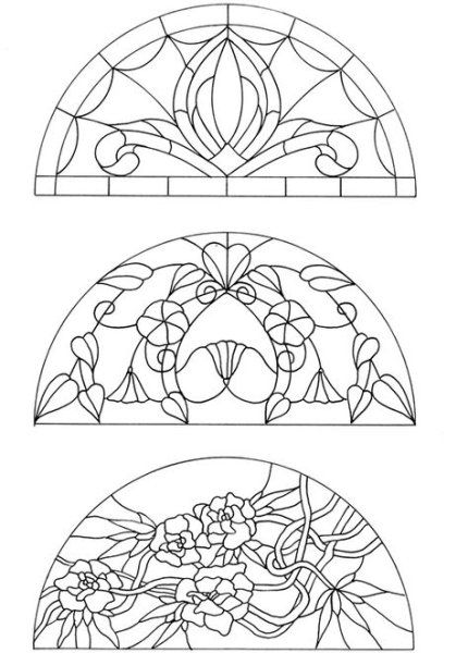 Средневековые витражи