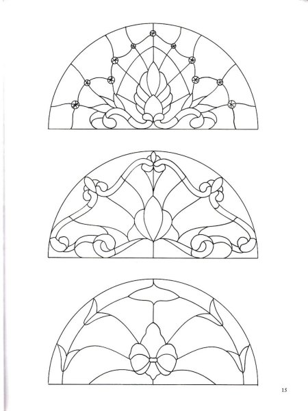 Нарисовать витражное окно