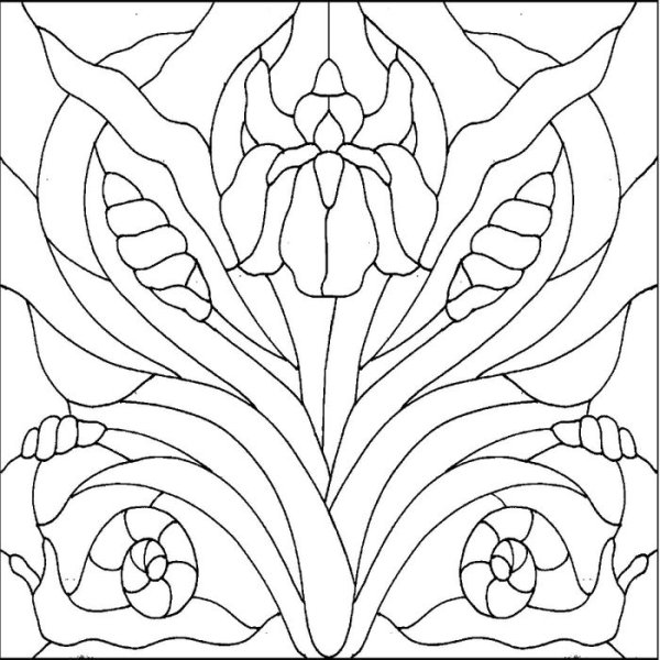 Трафареты в стиле Модерн