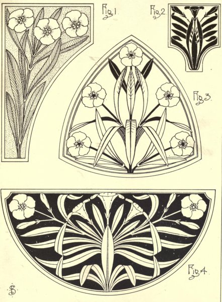 Дерево орнаменты арт нуво Модерн арт деко