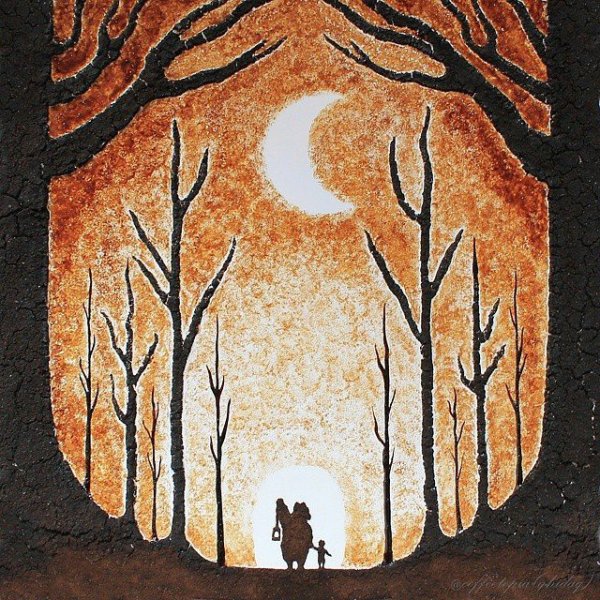 Живопись кофейное дерево