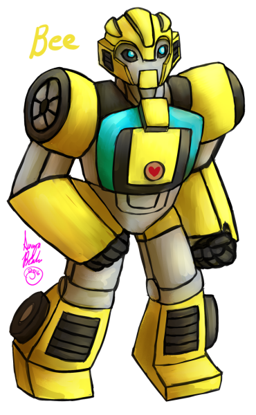 Бамблби для срисовки