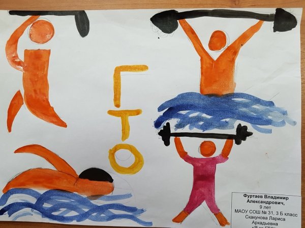 ГТО рисунки