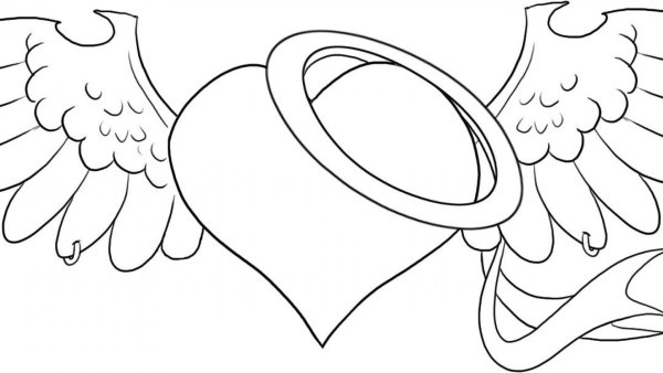 Лёгкие рисунки на свадьбу