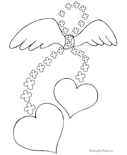 Жених и невеста рисунок карандашом