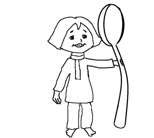 Раскраска для девочек