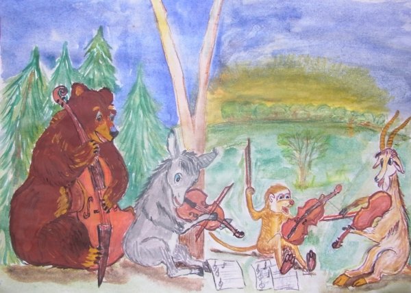 Квартет басня Крылова