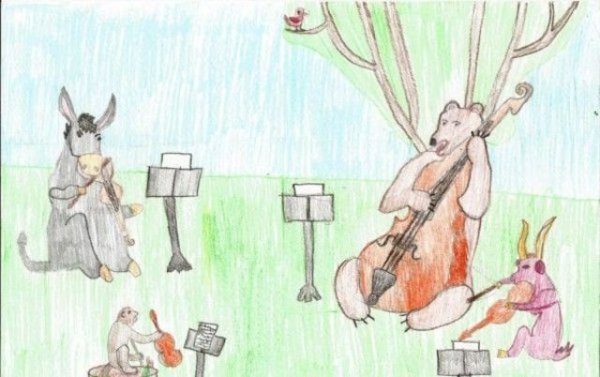 Квартет басня Крылова фото