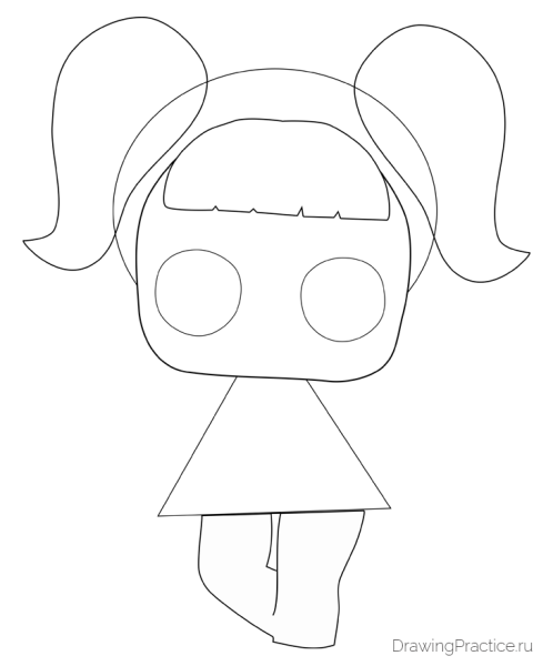 Рисунки кукол для срисовки