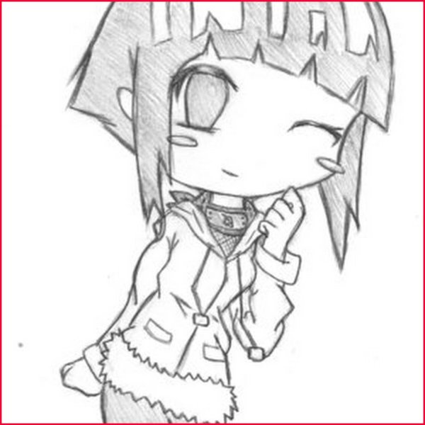 Чиби для срисовки лёгкие