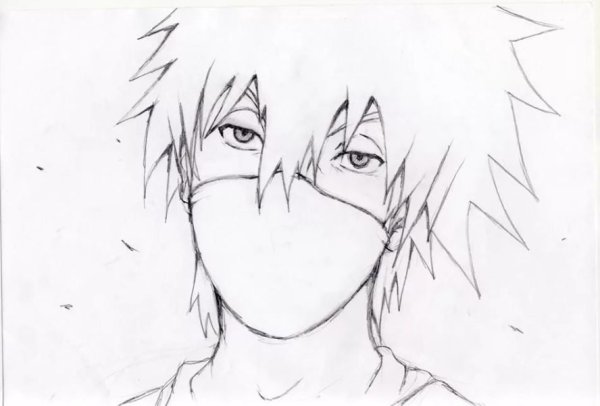 Аниме рисунки карандашом