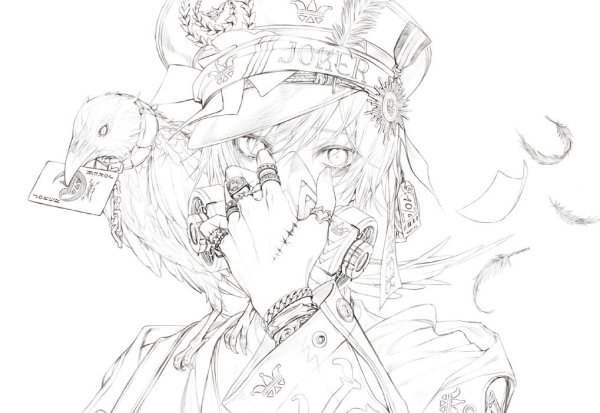 Клинок рассекающий демонов карандашом