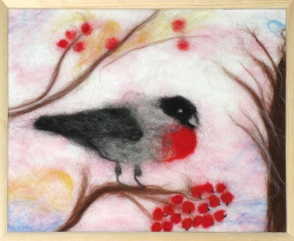 Валяние из шерсти картины для начинающих