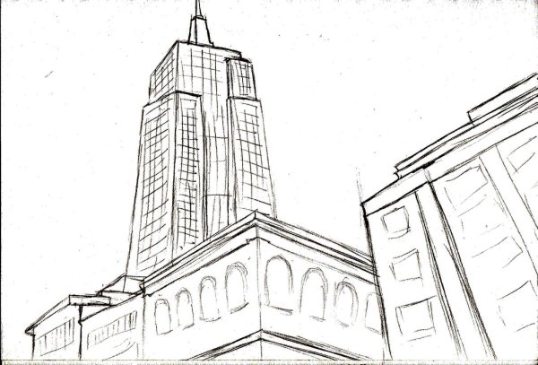 Здания для срисовки