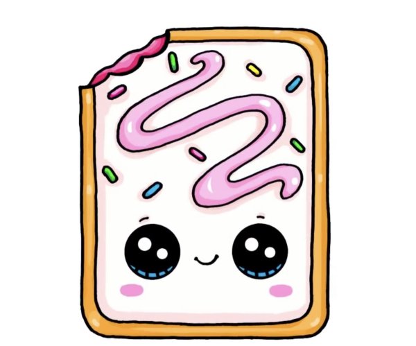 Рисунки для срисовки еда