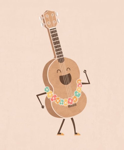 Укулеле рисунок