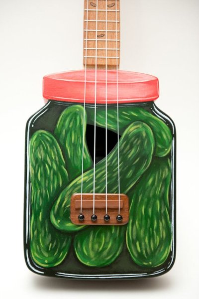 Поэтапное рисование гитары