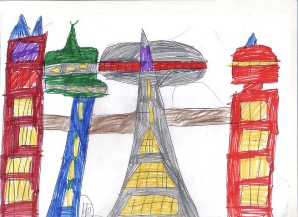 Архитектура будущего глазами детей