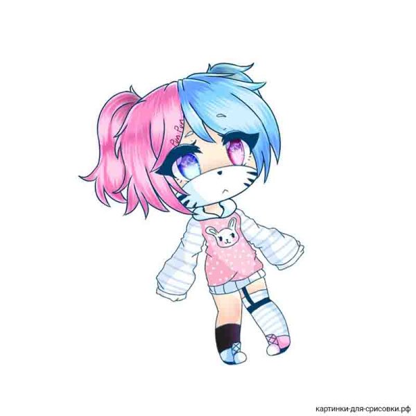 Рисунки для срисовки гача лайф