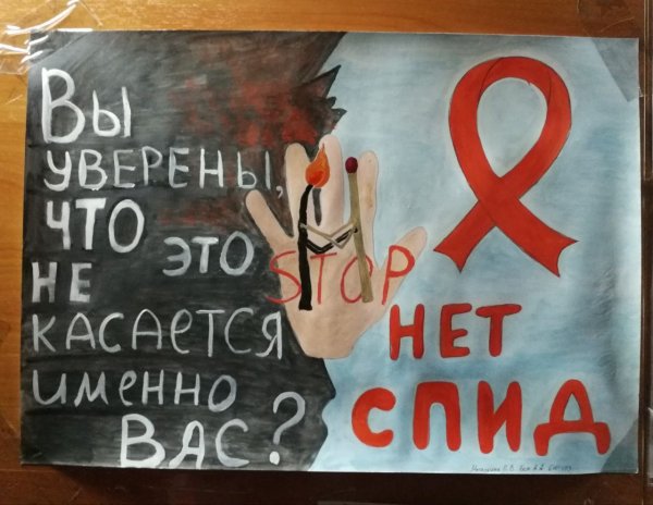 СПИД плакат