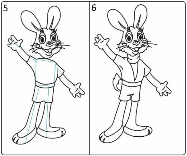 Ну погоди рисунок карандашом